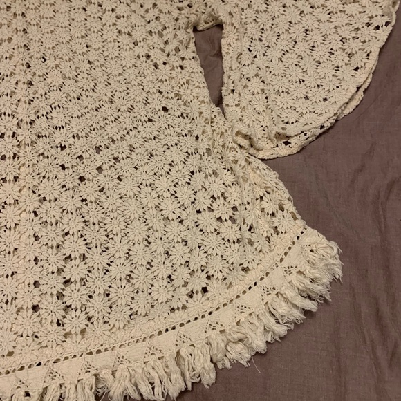 Free People - Gypsy Junkies Mimi Fringe Tunic M/L - Picture 3 of 4